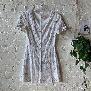 Mini Button Up Dress